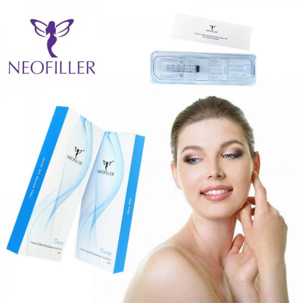 Quality Neofiller 1ml Cross Linked Dermal Filler Hyaluronic Natural Looking Lip for sale