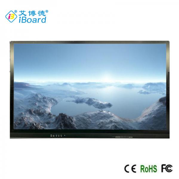 Quality 32G EMMC Touch Screen Monitor Interactive Whiteboard 65 inch, Android 9, Aluminium Frame for sale