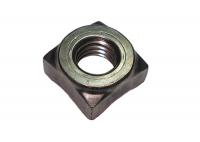 China DIN928 Plain Fastener Nuts , Steel Square Weld Nut For Automobile Manufacturing factory