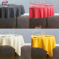 Quality Hotel Furniture Polyester Banquet Tablecloths Waterproof Oil Proof Covers And for sale
