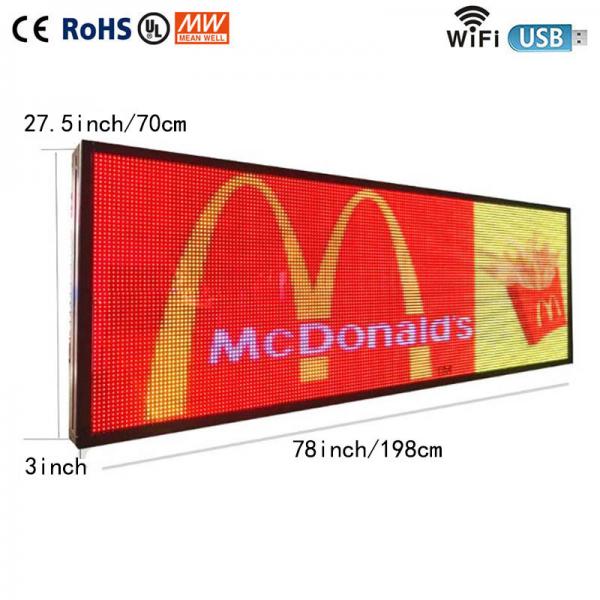 Quality Double Sided Church Outdoor Digital LED Signs programmable P10 High Brightness for sale
