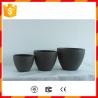 China Light weight home decorative fiberglass clay flower pots with rectangle shape design factory