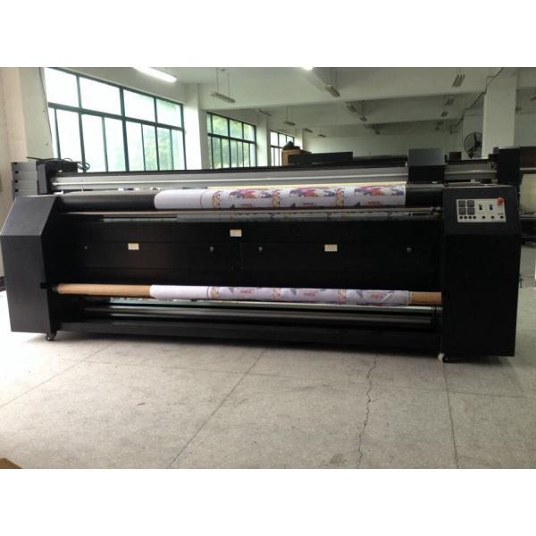 Quality Epson DX7 Printhead Custom Flag Printing Machine With Black Body for sale