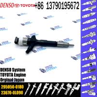China original 2KD fuel injector 295050-0520 23670-0L090 236700L090 295050-0460 for brand new injector 23670-30400 295050-0180 factory