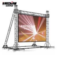 China LED Wall Screen Light Truss Stand Triangular Aluminum Truss For Fashion Show factory