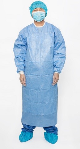 Quality Weight 35-50 Gsm Disposable  Gowns , Waterproof Surgical Gowns Class II for sale