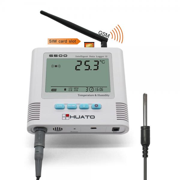 Quality 65000 Readings GSM Data Logger For Cold Room Temperature Monitoring for sale