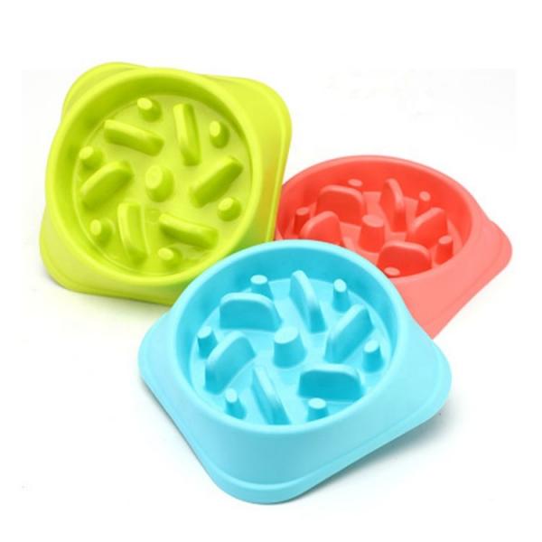 Quality Non Skid Slow Feeder Dog Bowl , Slow Eating Cat Bowl Anti - Tumble Size 20 * 4.7cm for sale