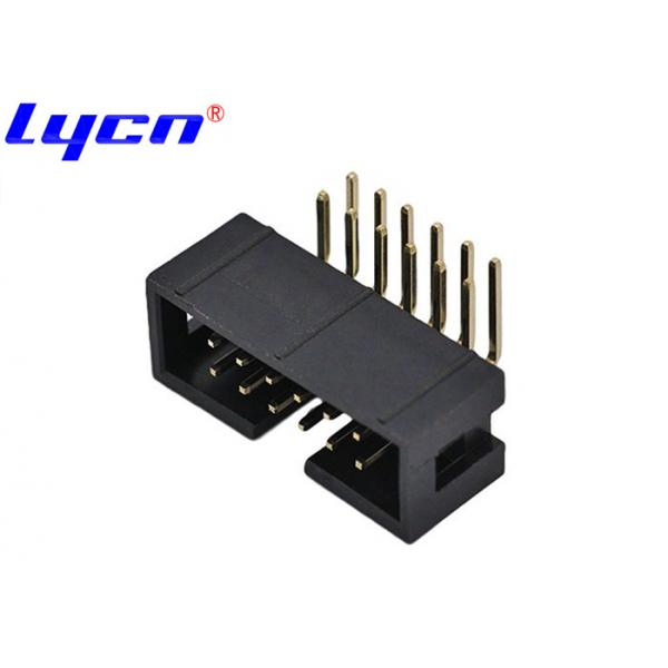 Quality PCB Wire To Board Box Header Connector 2.54mm Pitch Data Communication 10 - 100P for sale