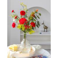 China ODM Fake Flower Bouquet Artificial Carnations Bulk Holiday Gift factory