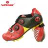 China Shockproof Carbon Fiber Cycling Shoes Water Resistant Anti - Collision Design factory