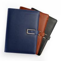 China Handmade Soft Leather Bound Journal Notebook Debossed Logo Process factory