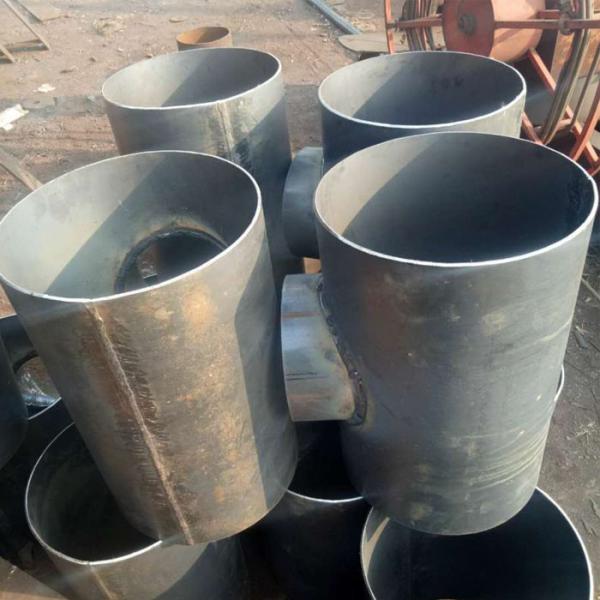 Quality Q235B Carbon Steel Asme B16 9 Lateral Tee Butt Welded Tee Y Shaped for sale