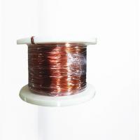 China Class 18 0.3 × 3.0 mm Rectangular Enameled Copper Wire Copper Magnet Wire For Notebook Coil factory