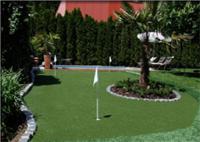 China Curly High Density Artificial Grass For Golf Putting Green , Golf Fake Grass factory