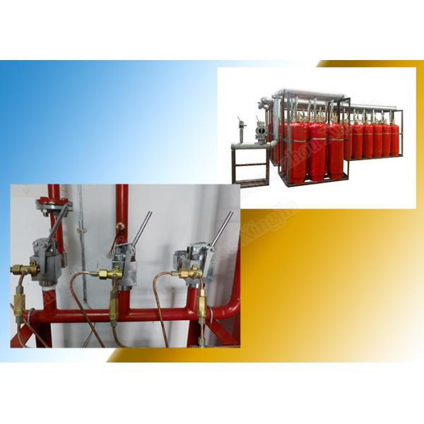 Quality Automatic FM200 Gas Suppression System Of 70L Network Piping Factory Direct for sale