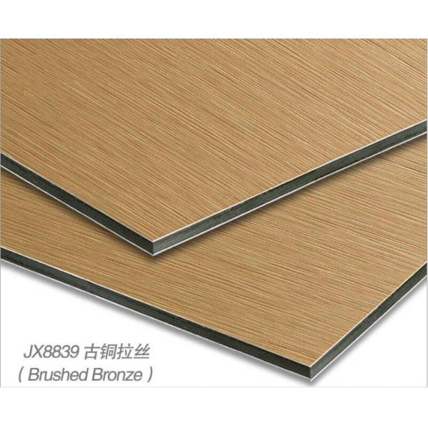 Quality Polyester Coating Mirror ACP panel for sale