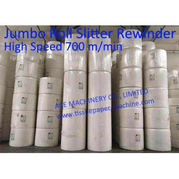 Quality 1950mm 700m/Min CE Tissue Paper Jumbo Roll Slitter Rewinder for sale