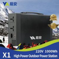 China 700W 1000Wh Portable Generator To Run CPAP Machine Hiking Camping Generator factory