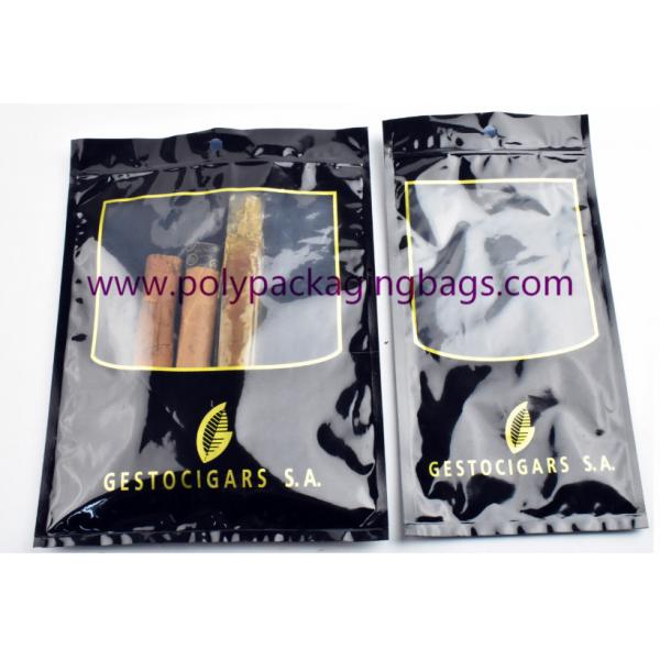 Quality Portable Resealable Plastic Cigar Humidor Bags To Keep Cuban Cigars Fresh And for sale
