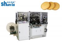 China Automatic High Speed Paper Lid Forming Machine With Pe/Pla Coated Paper For Coffee Cup factory