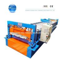 Quality 11KW Sheet Roof Panel Roll Forming Machine Precision Industrial for sale