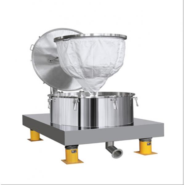 Quality Bag Lifting Top Discharge Dewatering Centrifuge Basket Type Filter Equipment for sale