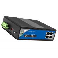 Quality Single Mode 10/100Mbps Fiber POE Switch With Optical Port for sale