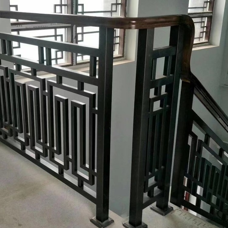 China Anti Slip Metal Stair Railing Indoor And Outdoor Aluminum Stair Railing factory
