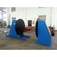 China Head Tail Stock Welding Positioner , Welding Turn Table For Flange Elbow Welding for sale