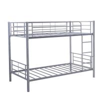 China Home 2 Tiers Twin Bunk Bed Metal Frame For Adults factory