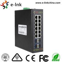 China Managed Ring Protocol Industrial Ethernet POE Switch 8 Port 10/100/1000 BASE -T factory