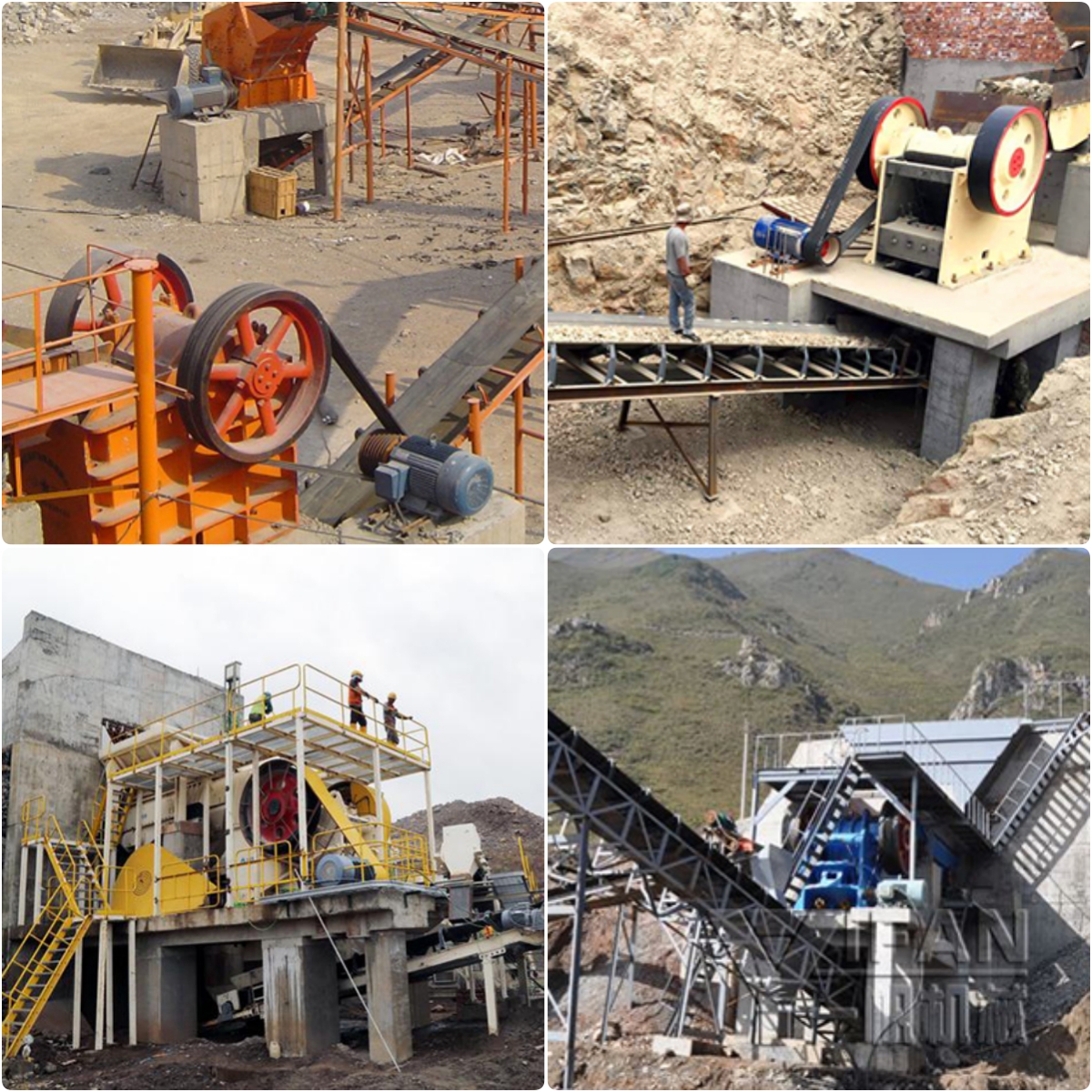 High Capacity Sand Crusher Jaw Rock Stone Crushing Plant Equipment 200 Tons Per Hour