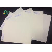 China 100% Virgin Pulp Cream Paper With Duoble Size For Letter Paper factory