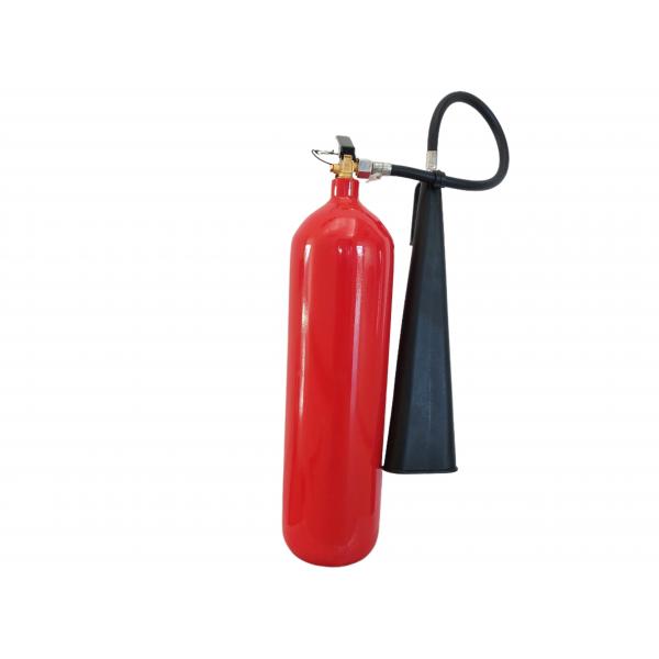 Quality 152mm Dia Carbon Steel CO2 Fire Extinguisher 7kg Carbon Dioxide Type for sale