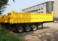 China CIMC hydraulic enclose fifth wheel heavy duty dump trailer cargo dumping trailer for sale factory