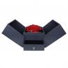 China Single Surprise Acrylic Forever Flower Box Preserved Rose Jewelry Gift Box factory