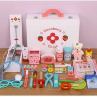 China Wooden Doctor Toy Suit Girls And Boys Simulated Home Stethoscope Needle Barrel Injection factory