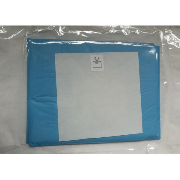 Quality Basic Ophthalmic Sterile Surgical Drapes , Eye Film Adhesive Drapes Surgical for sale