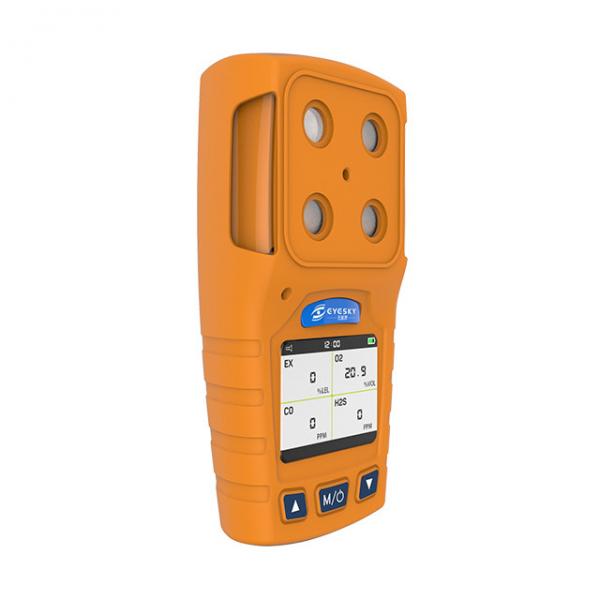 Quality Industrial Grade  4 In 1 Gas Detector Handheld Gas Analyzer Anti Static Material for sale