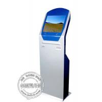 China Pvc Card Printer 19 Inch Touch Screen Computer Kiosk Totem With Nfc And Wifi factory