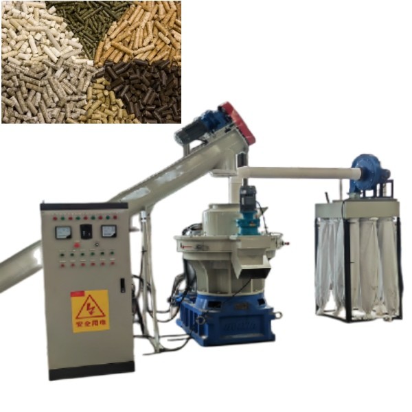 Quality Automatic Pellet Mill Machine Biomass Wood Pellet Mill Machine Lubrication for sale