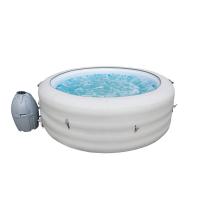 China 2.0m White Massage Inflatable Spa Hot Tub Whirlpool Bathtub factory