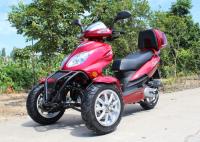 China Air Cooled 50cc Adult Tri Wheel Motorcycle Single Cylinder 4 Stroke With Rear Box factory