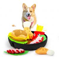China Best Smart Interactive Feed Stuffed Chicken Puppy Puzzle Dog Toy factory