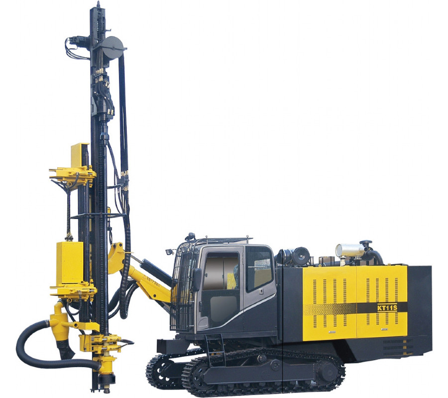 China High Pressure KT11S Hard Rock DTH Drilling Rig Machine for sale