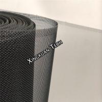 china Black Epoxy Coated Wire Mesh Hydraulic Air Filters Support Layer 18*14 Mesh