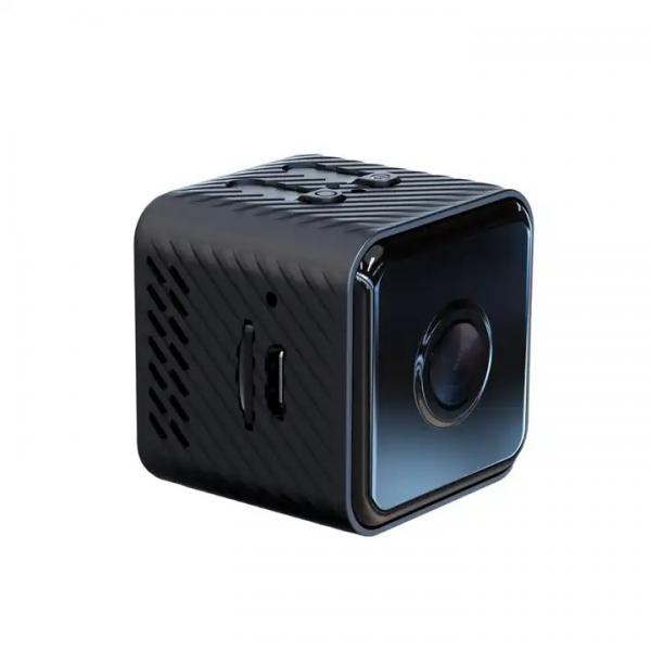 Quality RoHS CMOS Mini Spy Camera Wireless , Moistureproof Mini Cube Spy Camera for sale