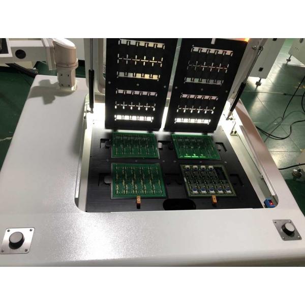 Quality Bottom Cutting Visual CCD System PCB Depanelizer PCB Router Machine for sale