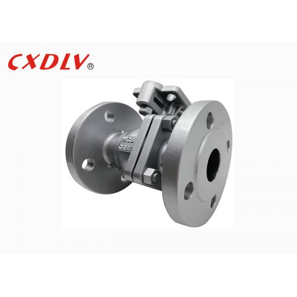 Quality 2-Split Body Stainless Steel Ball Valve RF Flanged Typed Floating Ball Valve for sale